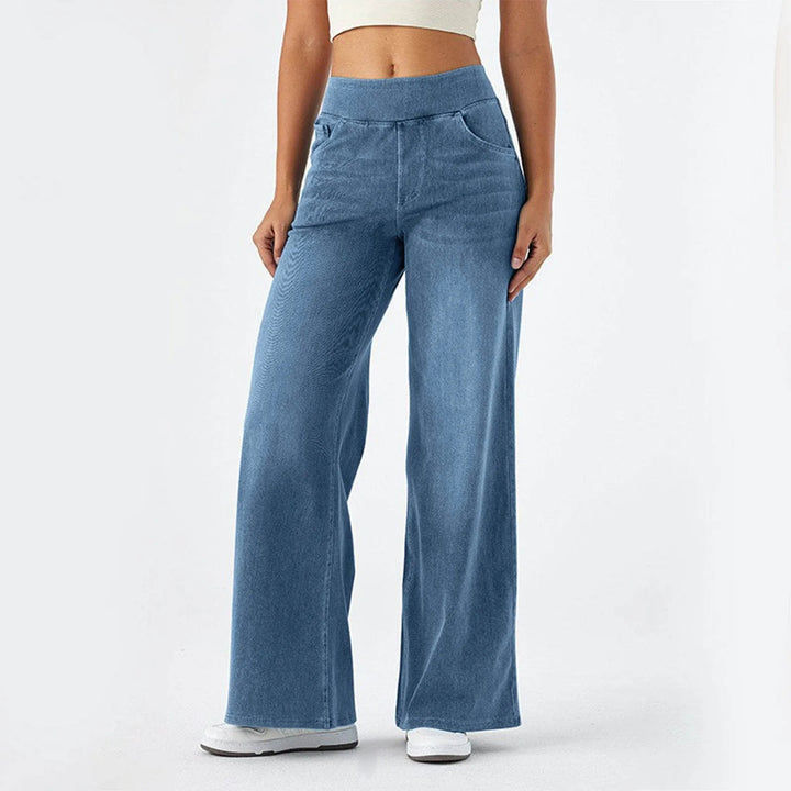 Bareform Wide-Leg Jeans