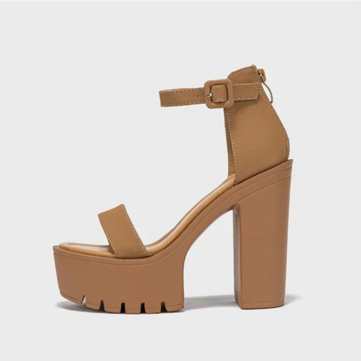 Avanti Chunky Platform Heel