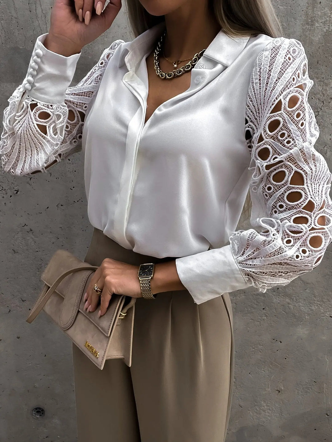 Bellisse Chiffon Sleeve Blouse