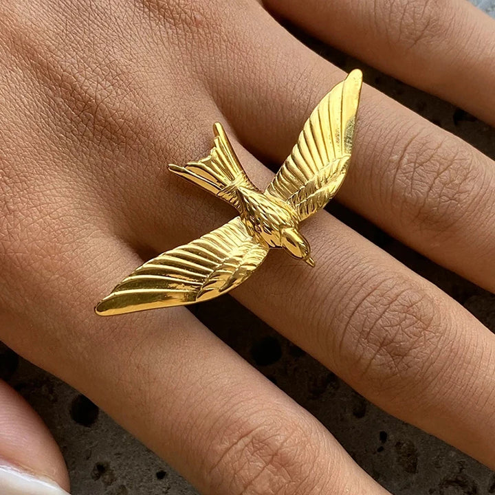Wings In Flight Ring