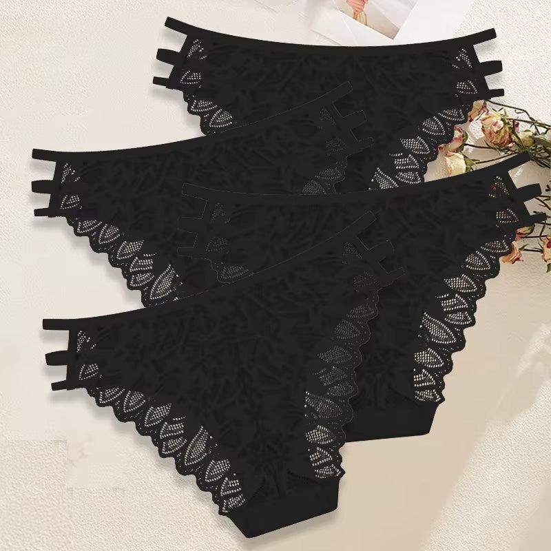 Silk & Lace Panty Set