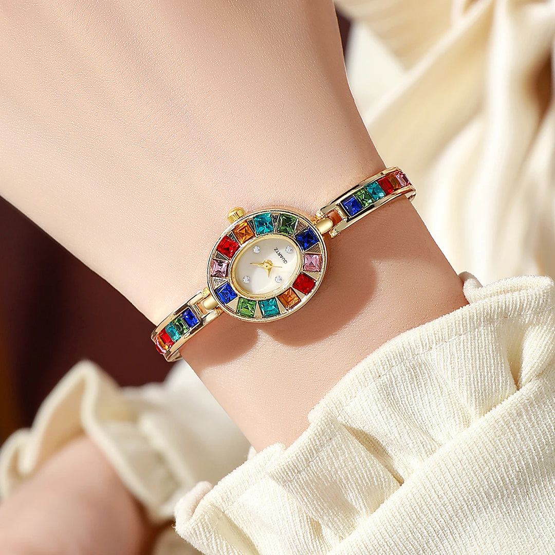 Eternelle Crystal-Cut Timepiece
