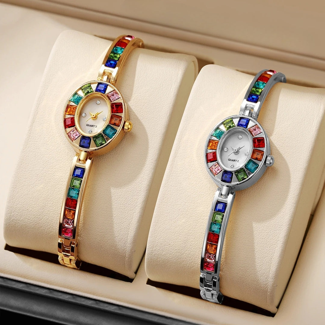 Eternelle Crystal-Cut Timepiece