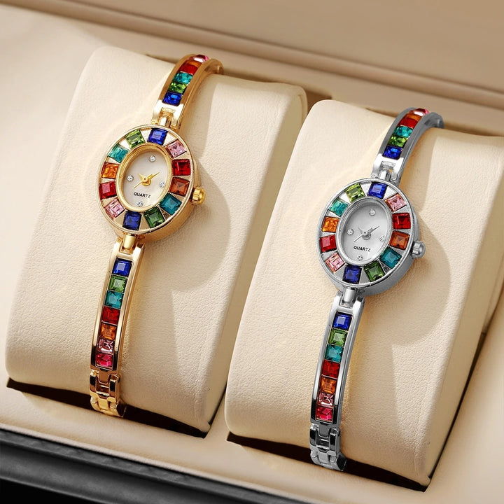 Eternelle Crystal-Cut Timepiece