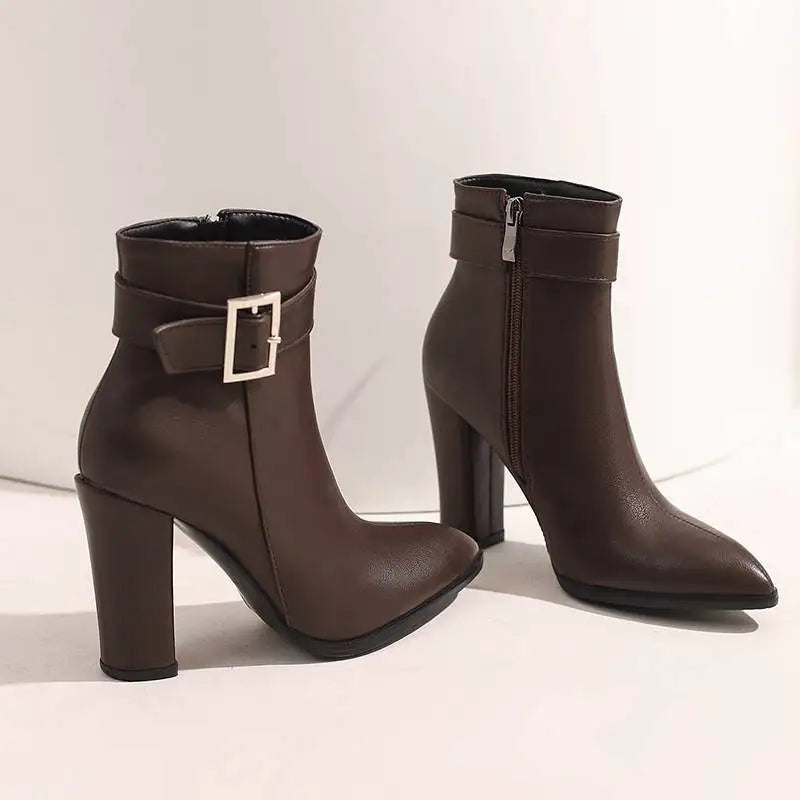 Valette Buckle Ankle Boot