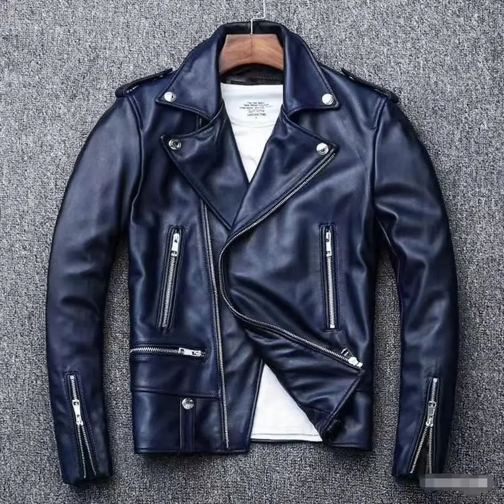 District Moto Leather Jacket