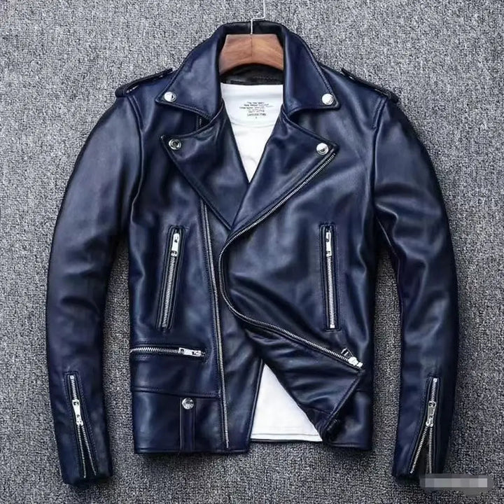 District Moto Leather Jacket