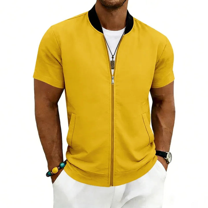 Brooks Short-Sleeve Bomber