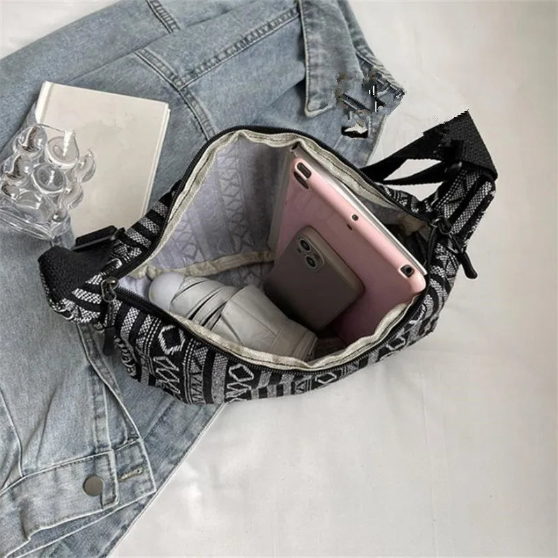 La Boheme Patterned Crossbody Bag