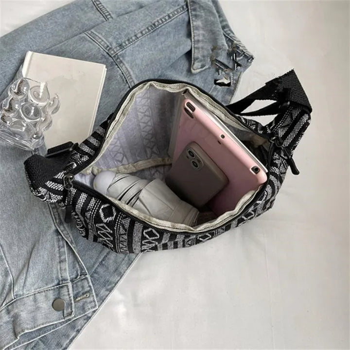 La Boheme Patterned Crossbody Bag