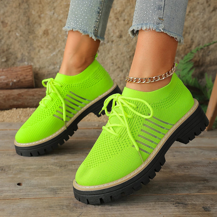 Kyra Mesh Platform Sneaker