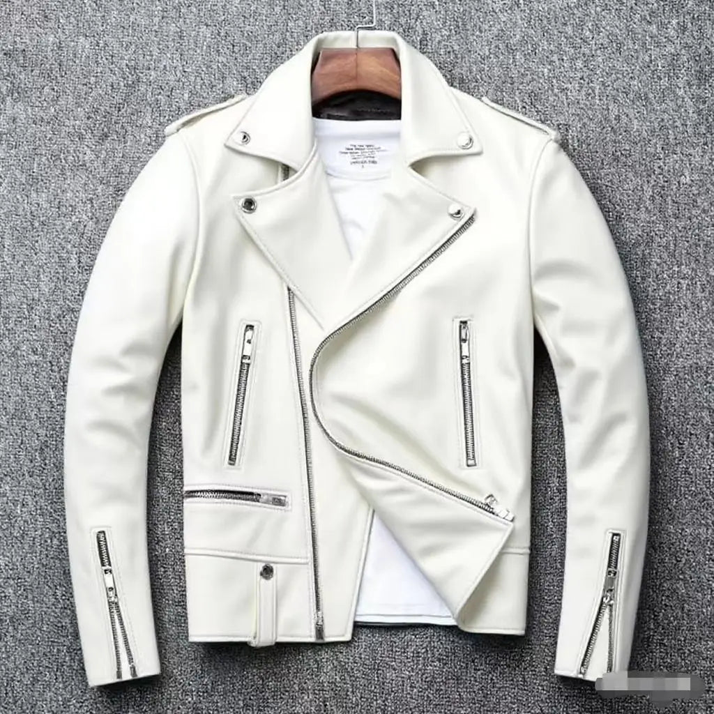 District Moto Leather Jacket