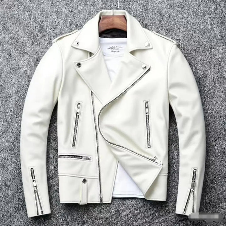 District Moto Leather Jacket