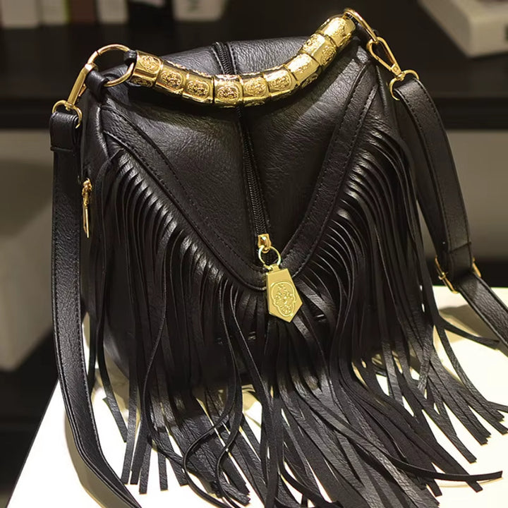 Wanderlust Fringe Crossbody Bag