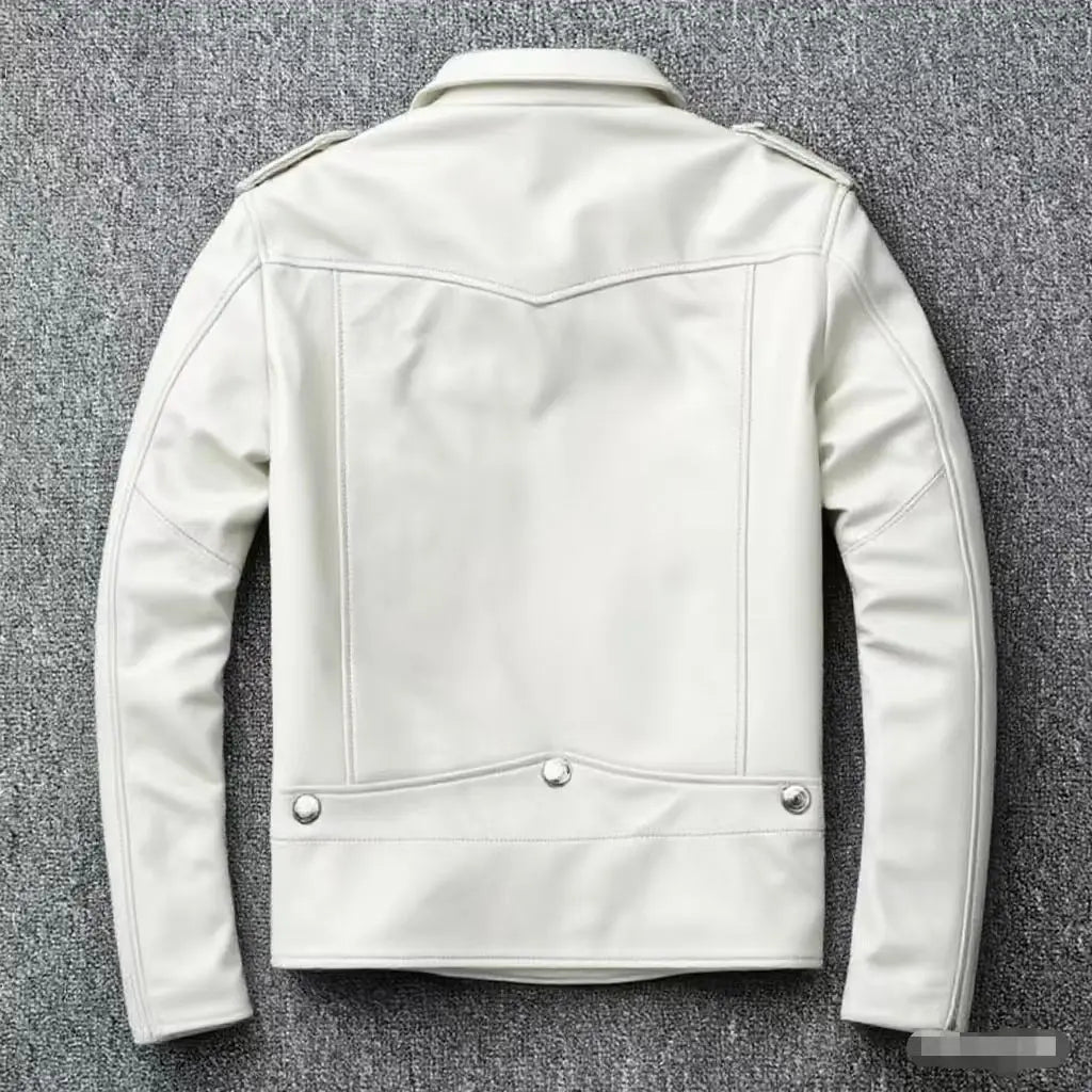 District Moto Leather Jacket