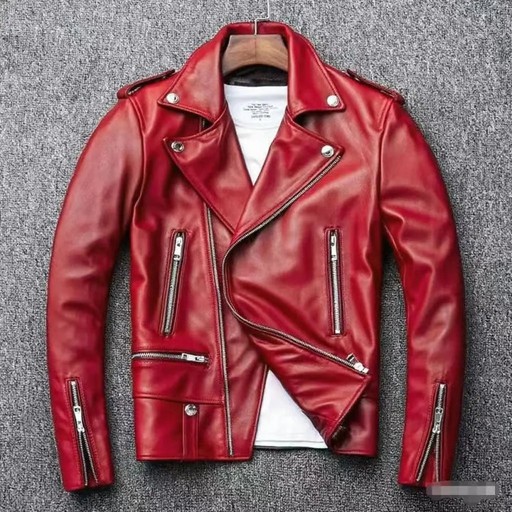 District Moto Leather Jacket