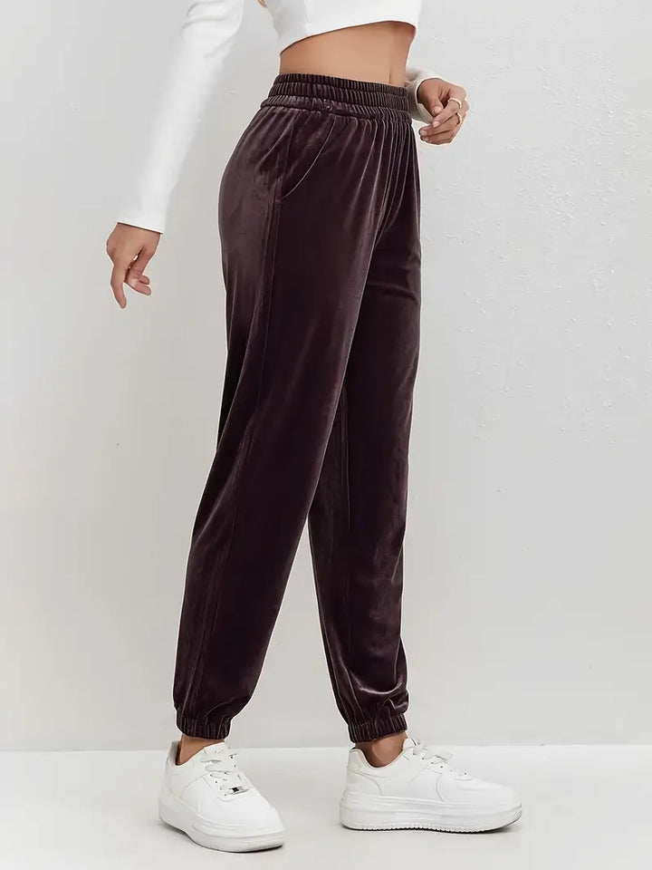 Haze Velvet Jogger