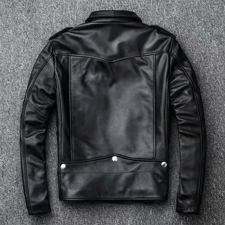District Moto Leather Jacket