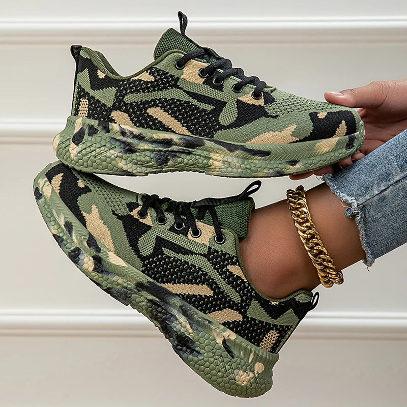 Terrain Camo Sneakers