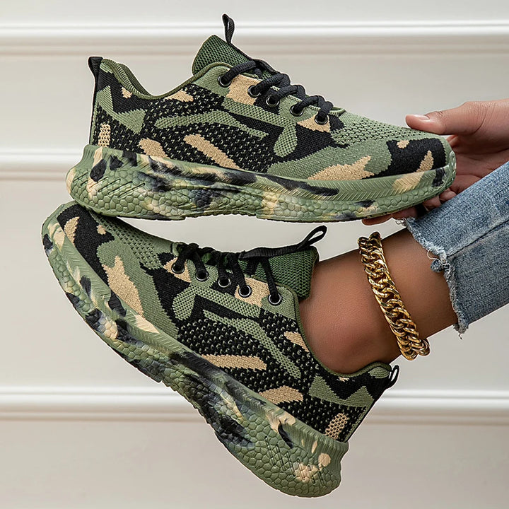 Terrain Camo Sneakers