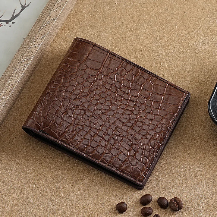 Marquess Croc Leather Wallet