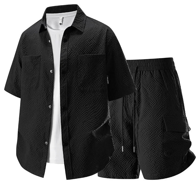 Waffle Knit Utility Set