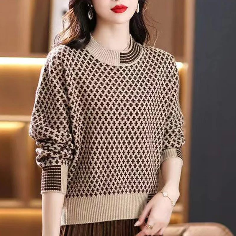 Madison Jacquard Sweater