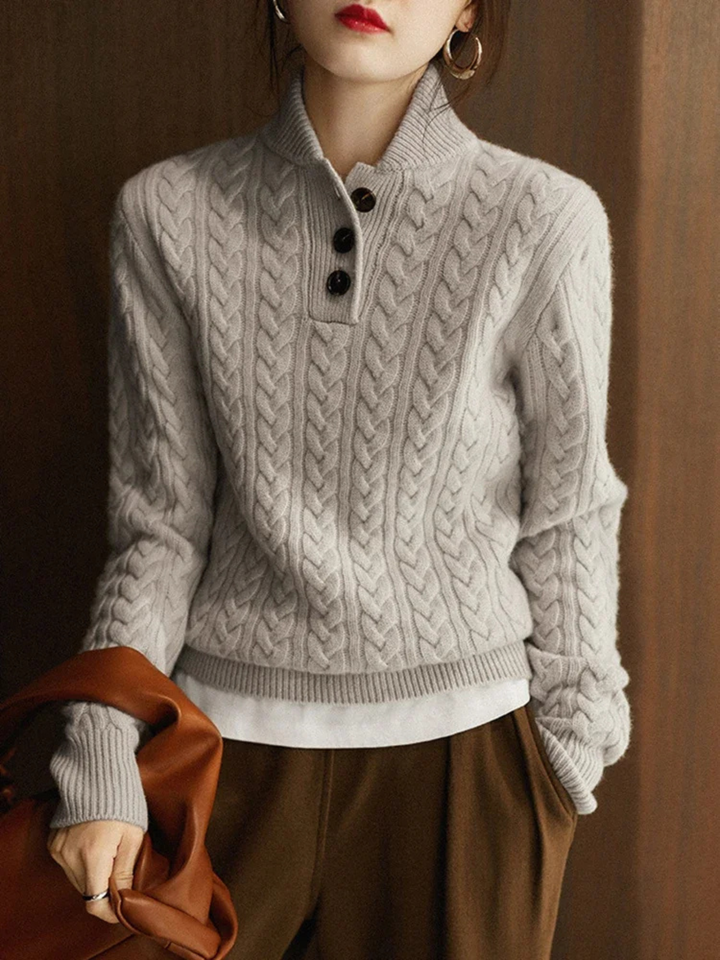 Aveline Cable-Knit Pullover