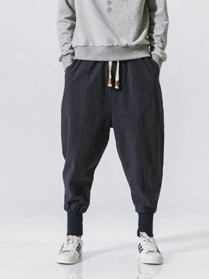 Zen Linen High Rib Jogger