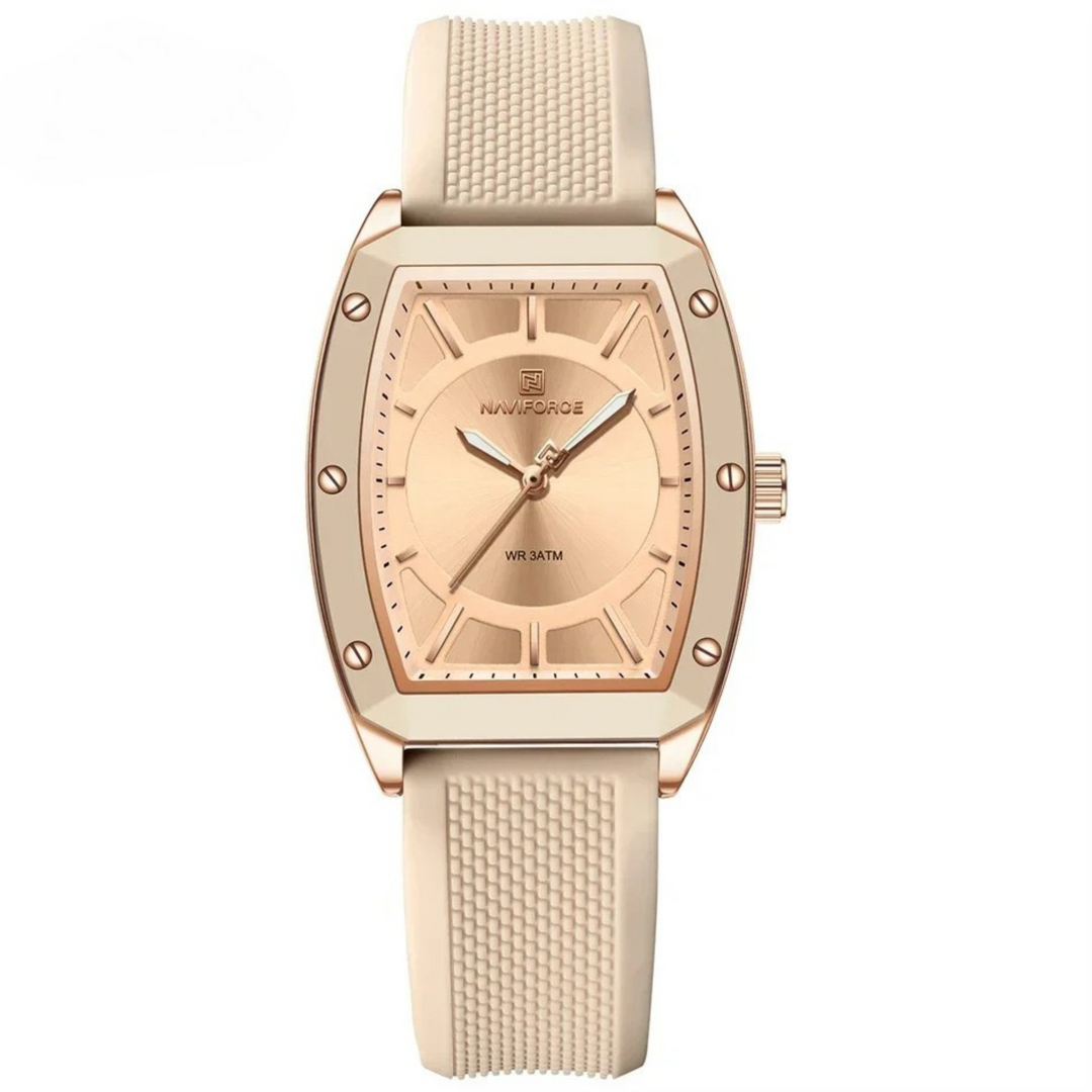 Navi Quartz Barrel Watch