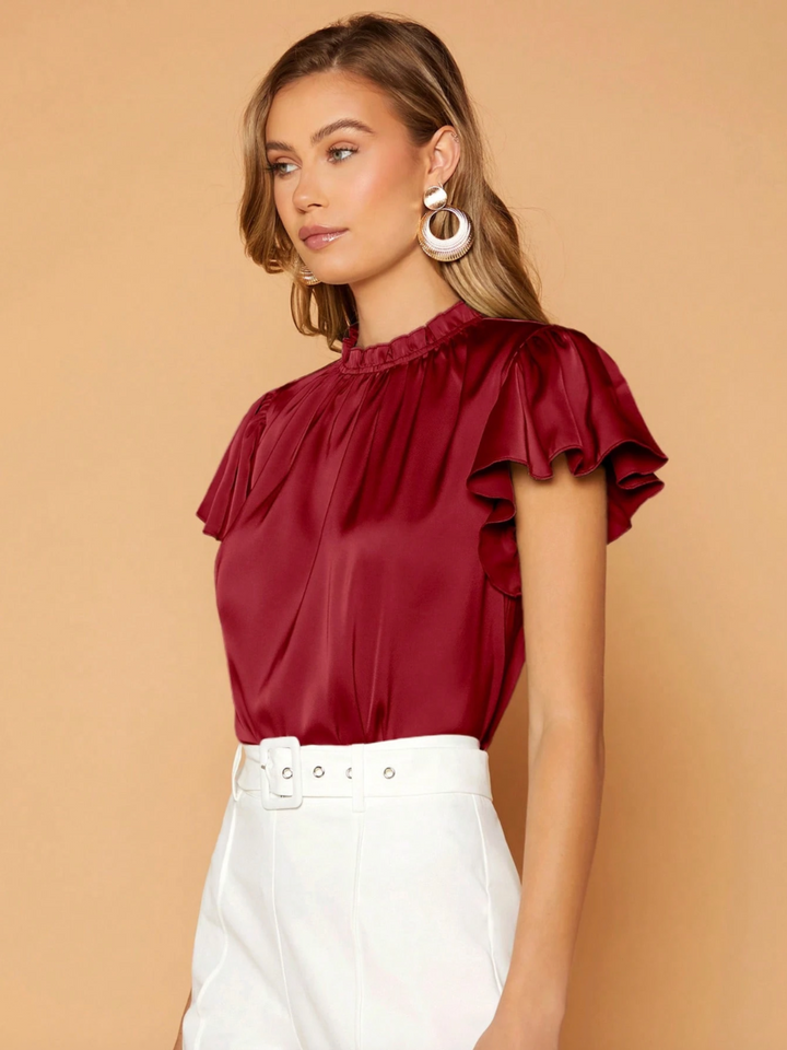 Anastasia High Neck Blouse