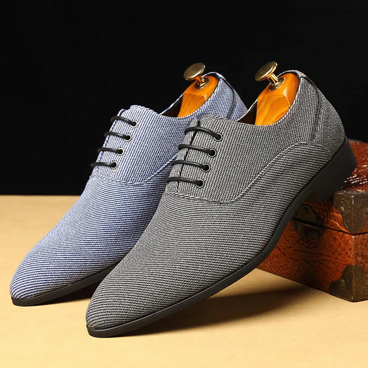 Gentry Woven Canvas Oxford