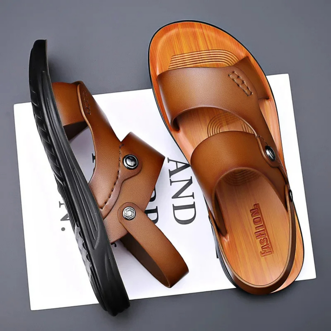 Driftwood Leather Sandal