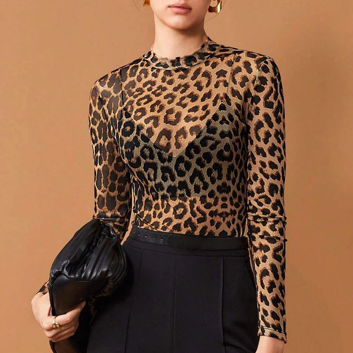 LeClair Sheer Mesh Top