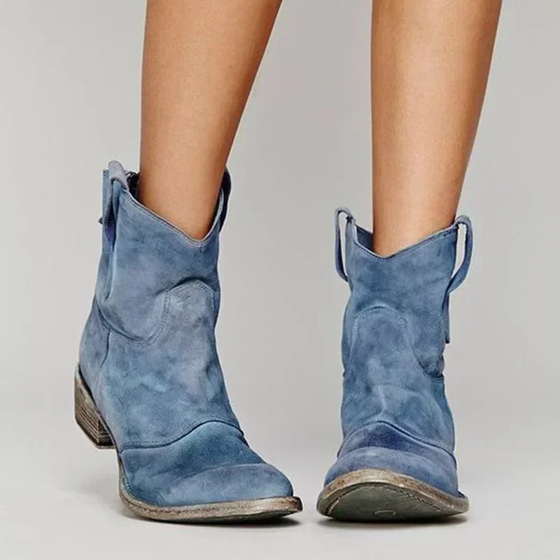 High Noon Suede Ankle Boot