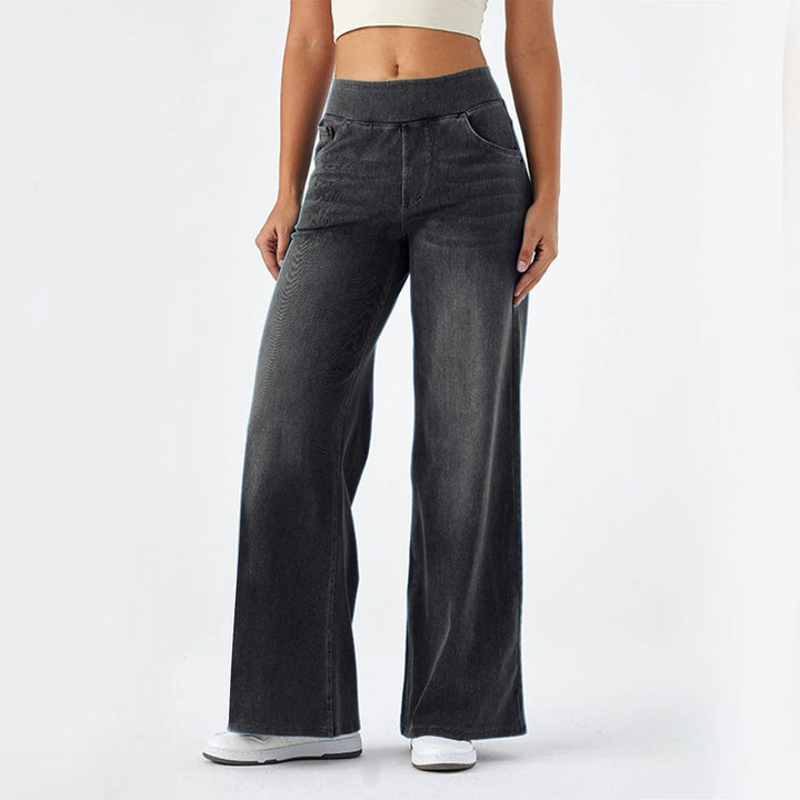 Bareform Wide-Leg Jeans