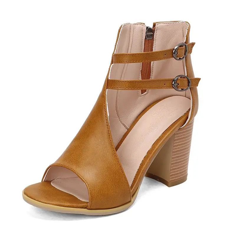 Venice Peep Toe Heel