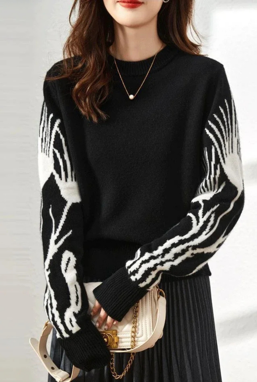 Raven Schematic Sweater