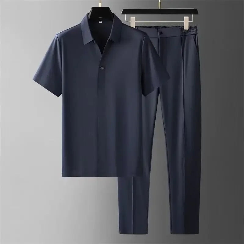 Bravari Polo & Trouser Set
