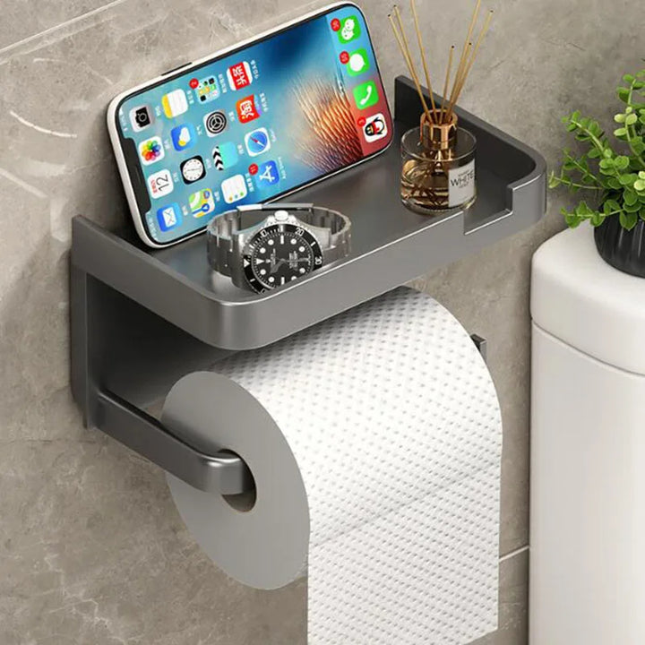 Slate & Steel Toilet Paper Holder