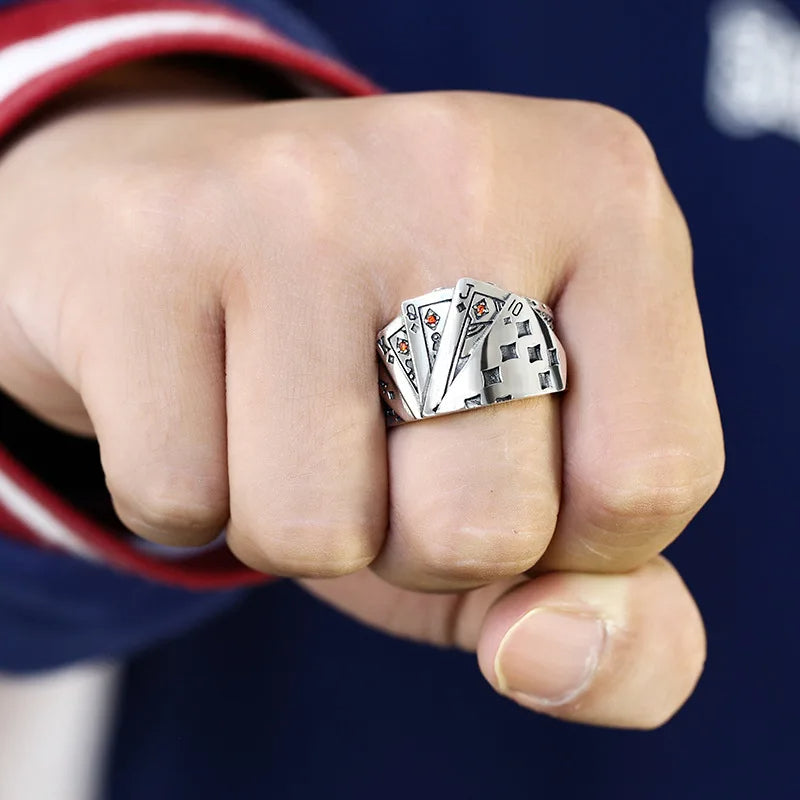 Royal Flush Flair Ring