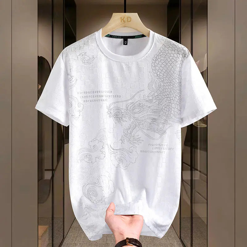 Revenant Grid Silk Tee