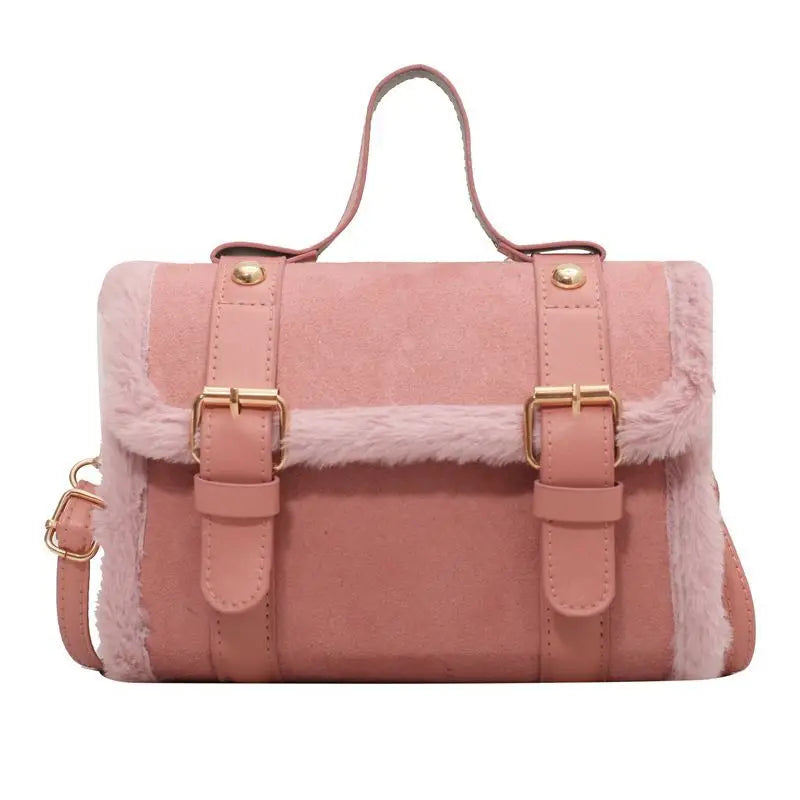 Alpine Shearling Crossbody Bag