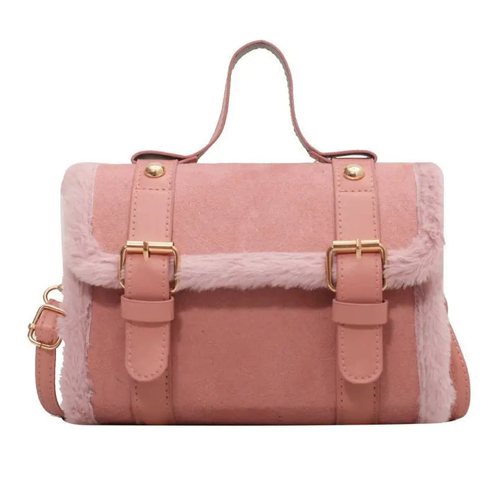 Alpine Shearling Crossbody Bag