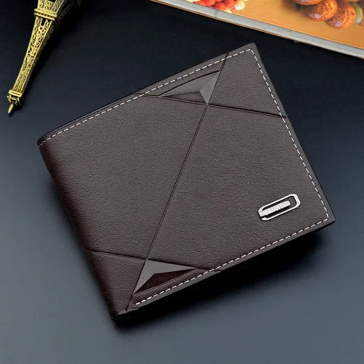 Helix Signature Leather Wallet