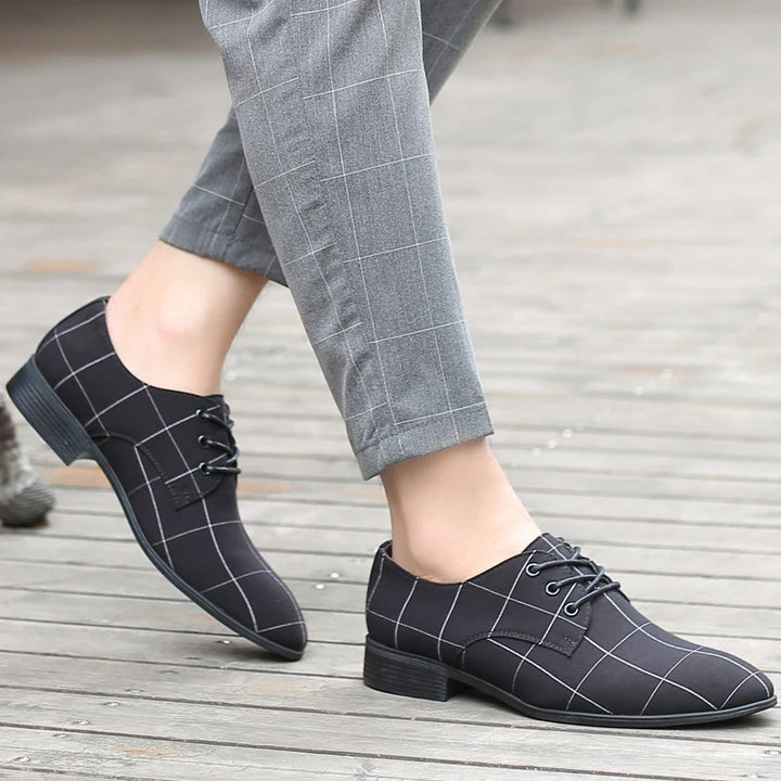 Preston Plaid Oxford