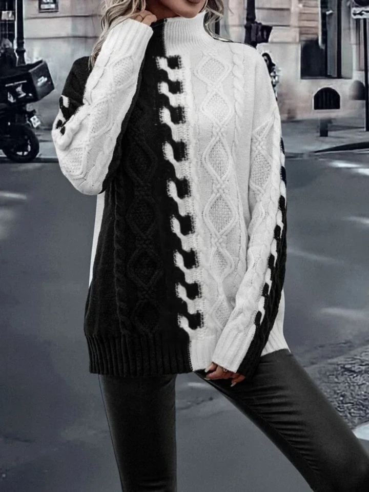 Contrast Theory Merino Wool Sweater