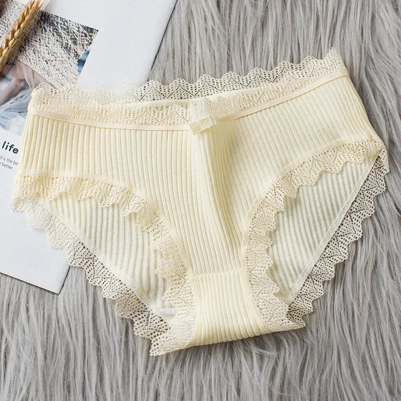 Essentia Lace Cotton Panty Set