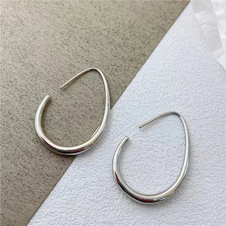 Vera Teardrop Hoop Earrings