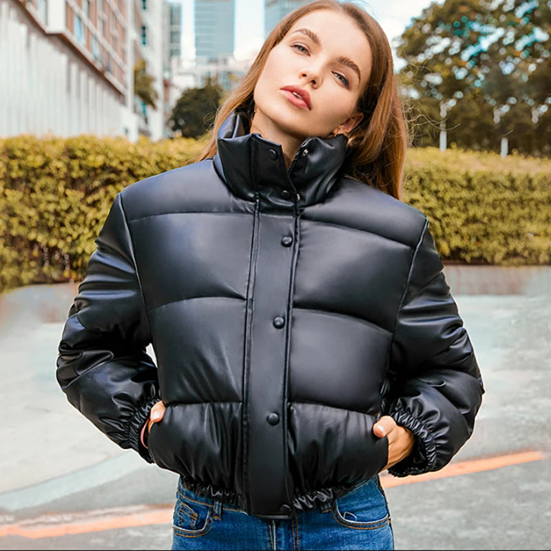 Milano Cropped Puffer